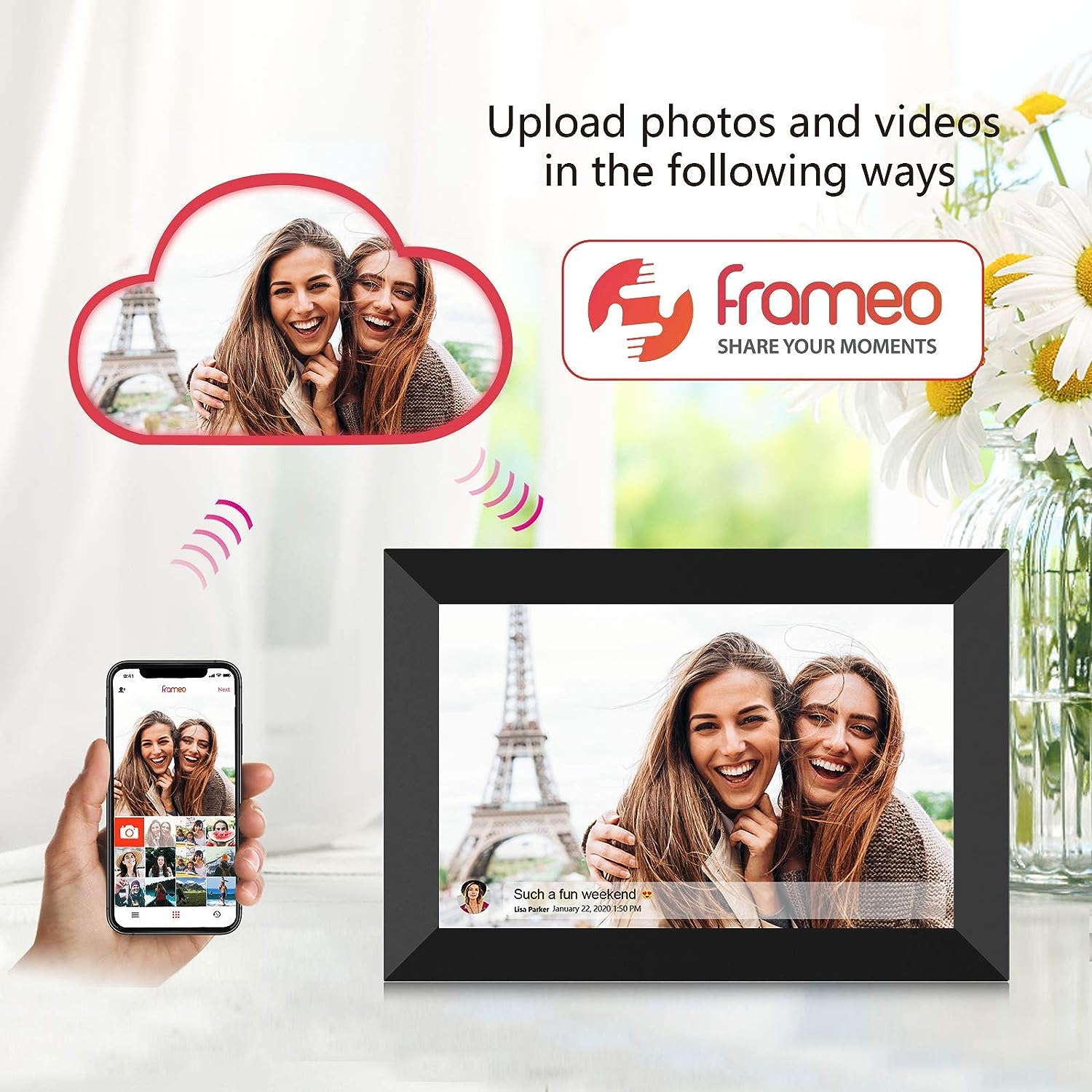 Cadre photo numérique WIFI