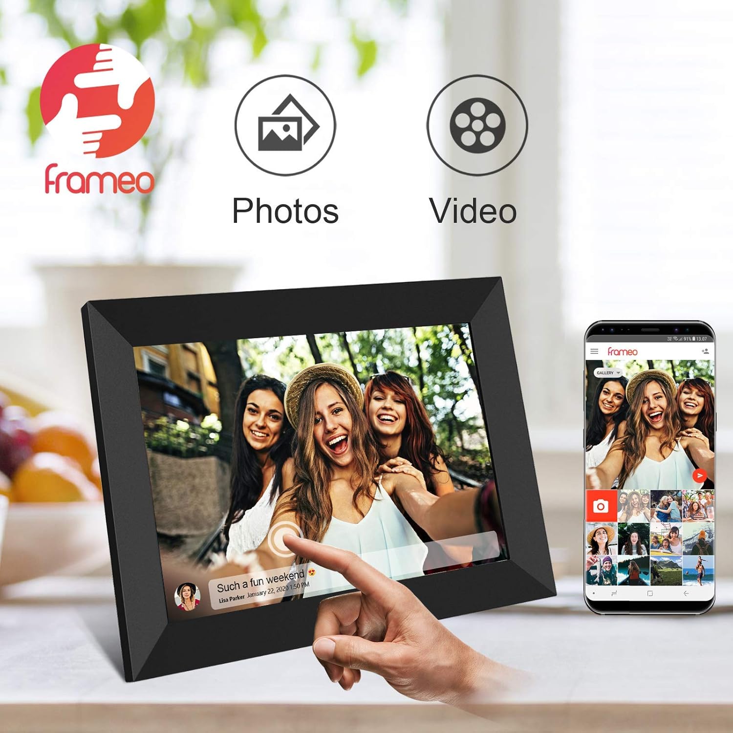Cadre photo numérique WIFI