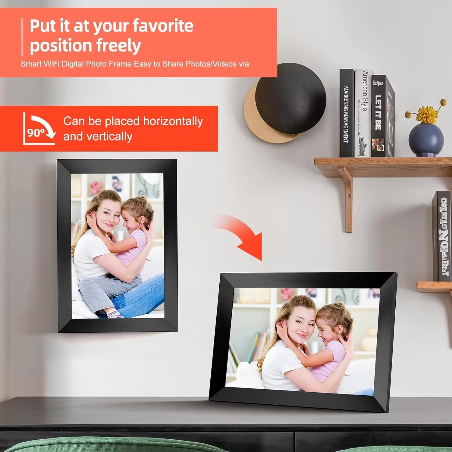 Cadre Photo Numérique WiFi